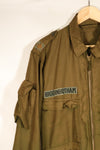 1960年代後半　テストサンプル品　アメリカ軍　Nomex 素材　フライトスーツ　パッチ付　中古品