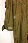 1960年代後半　テストサンプル品　アメリカ軍　Nomex 素材　フライトスーツ　パッチ付　中古品