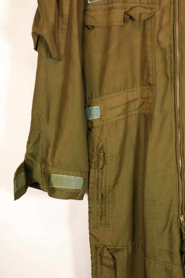 1960年代後半　テストサンプル品　アメリカ軍　Nomex 素材　フライトスーツ　パッチ付　中古品