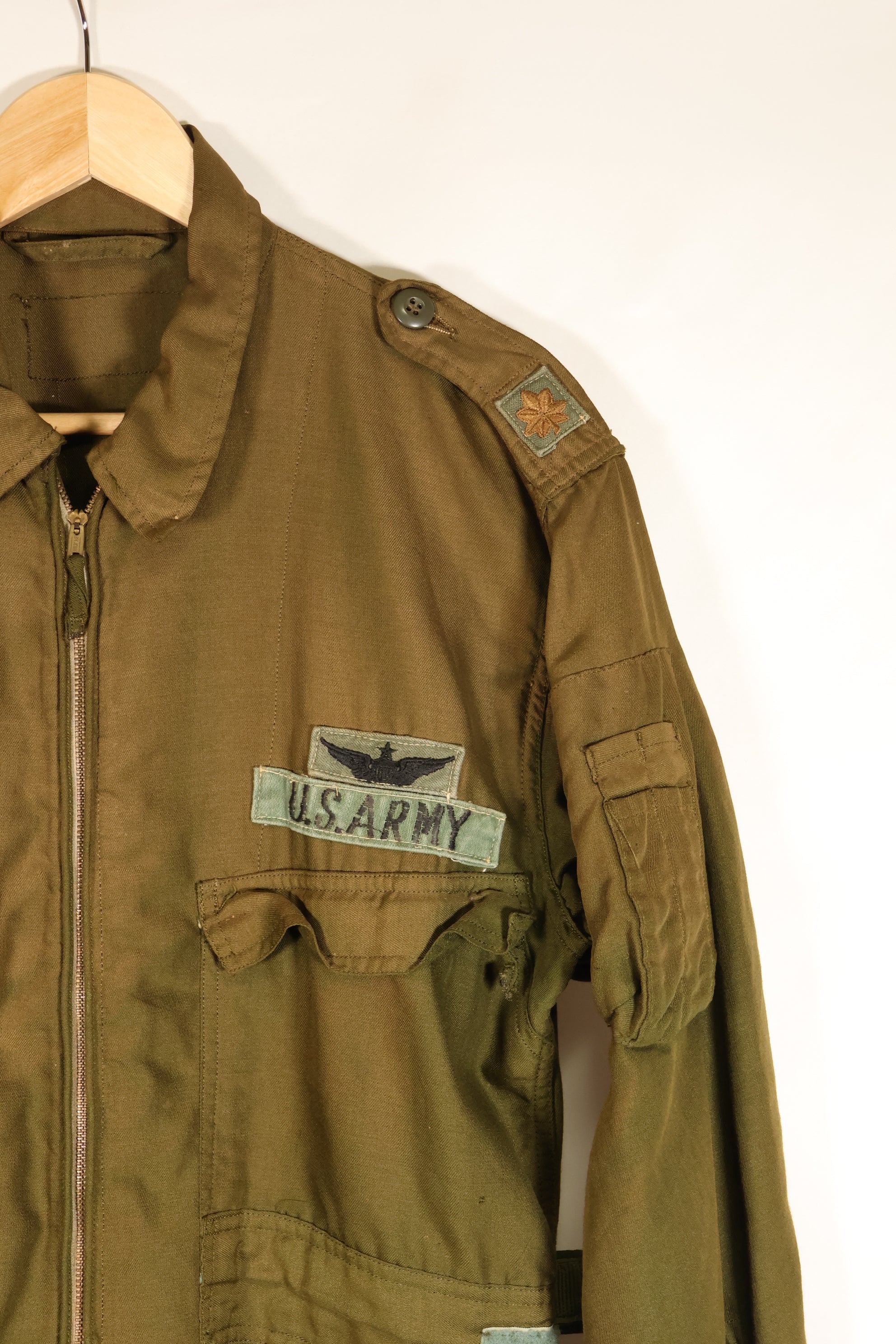 1960年代後半　テストサンプル品　アメリカ軍　Nomex 素材　フライトスーツ　パッチ付　中古品