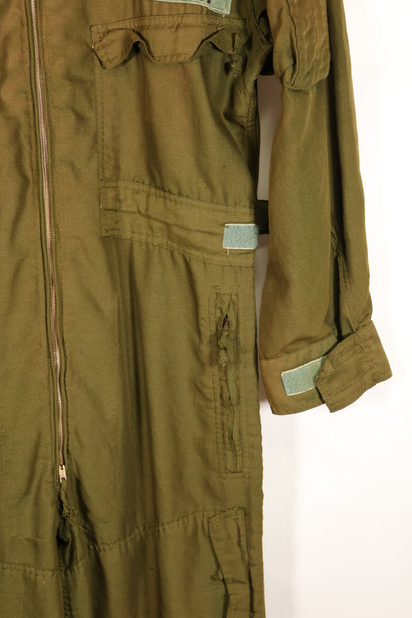 1960年代後半　テストサンプル品　アメリカ軍　Nomex 素材　フライトスーツ　パッチ付　中古品