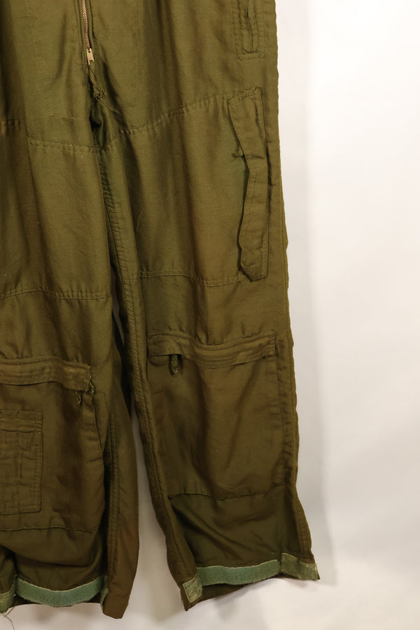 1960年代後半　テストサンプル品　アメリカ軍　Nomex 素材　フライトスーツ　パッチ付　中古品