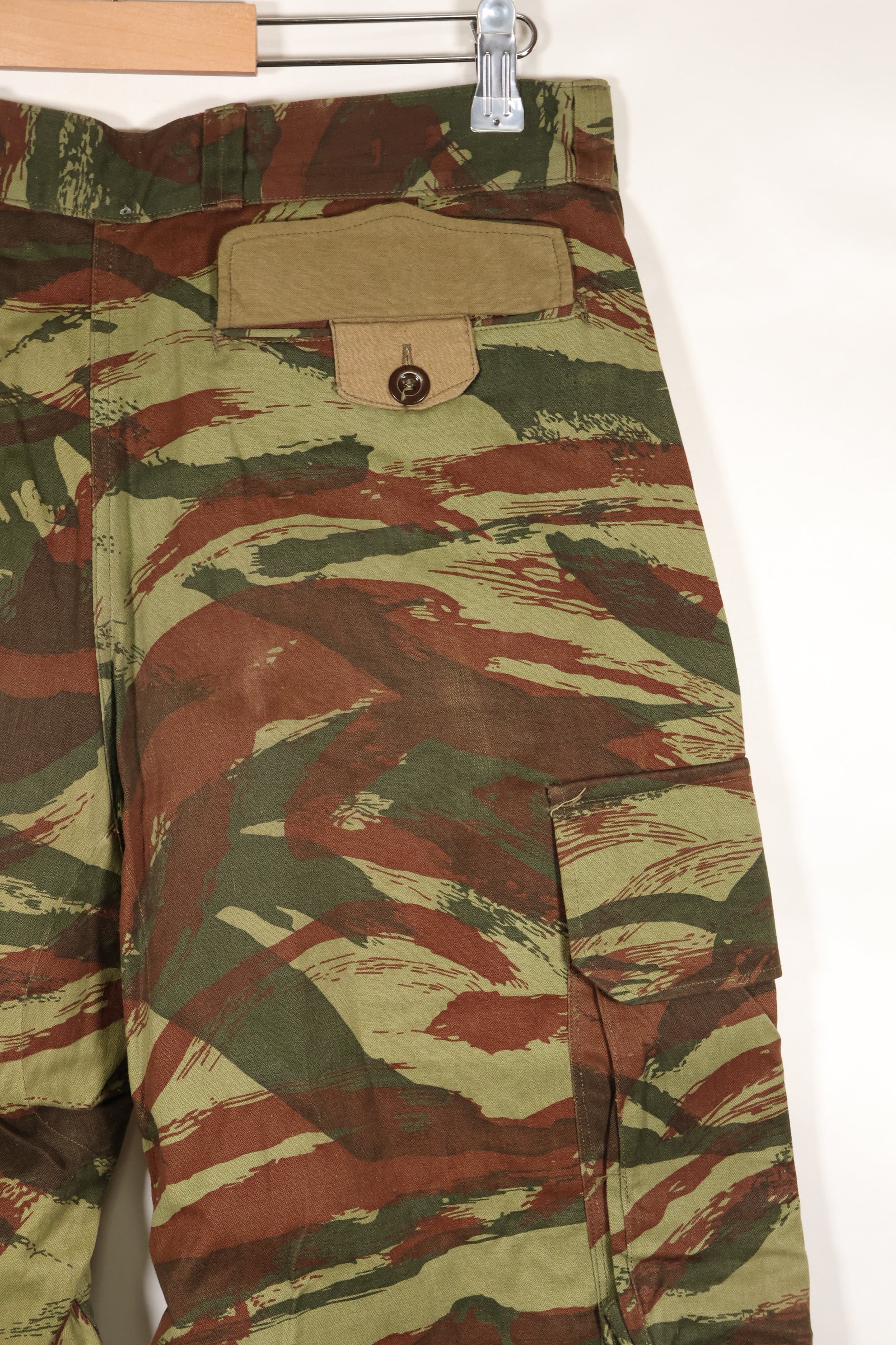 1960年代　フランス軍　リザード迷彩　パンツ　TAP 47/56パターン　中古品 E