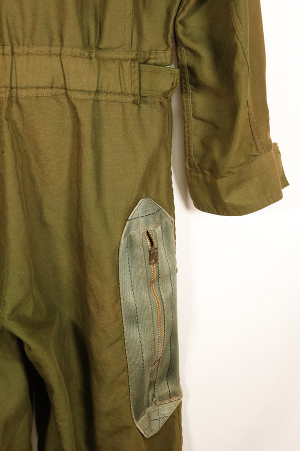 1960年代後半　テストサンプル品　アメリカ軍　Nomex 素材　フライトスーツ　パッチ付　中古品
