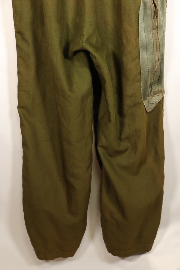 1960年代後半　テストサンプル品　アメリカ軍　Nomex 素材　フライトスーツ　パッチ付　中古品