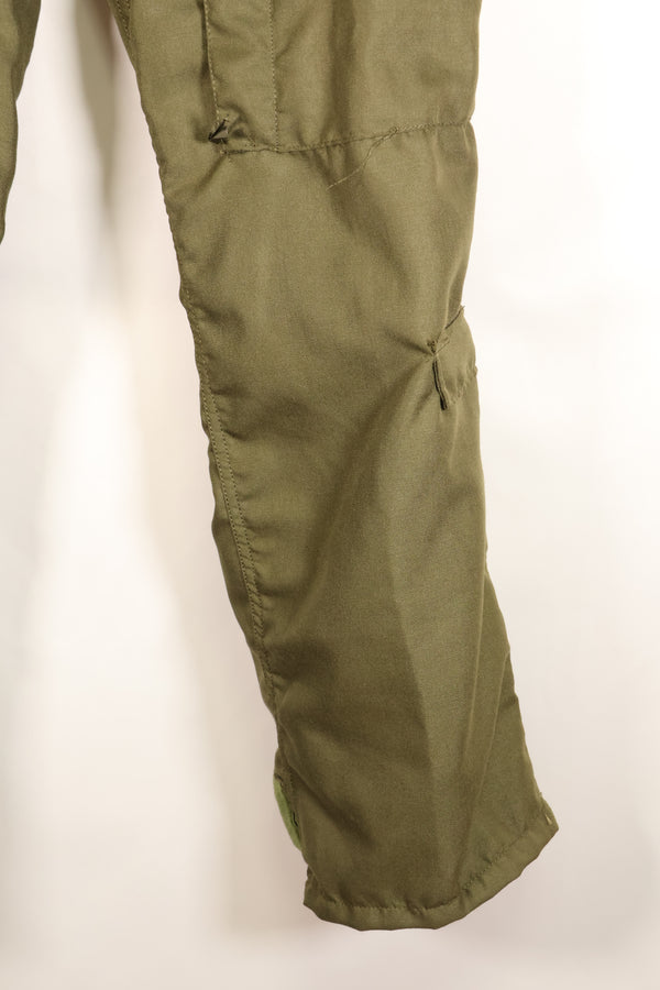 1971年契約　デッドストック　M-S　アメリカ軍　NOMEX素材　難燃性フライヤー用パンツ　パイロット　紙タグ欠損