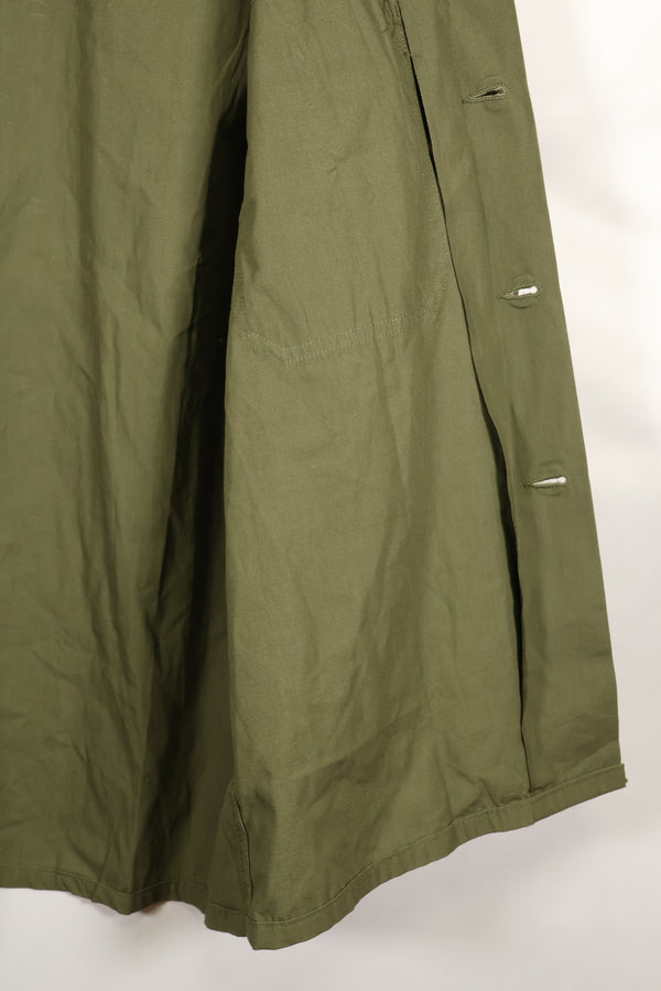 1960年代　推定Medium　アメリカ海軍　ユーティリティシャツ　ポップリン　薄手生地　ほぼ未使用品