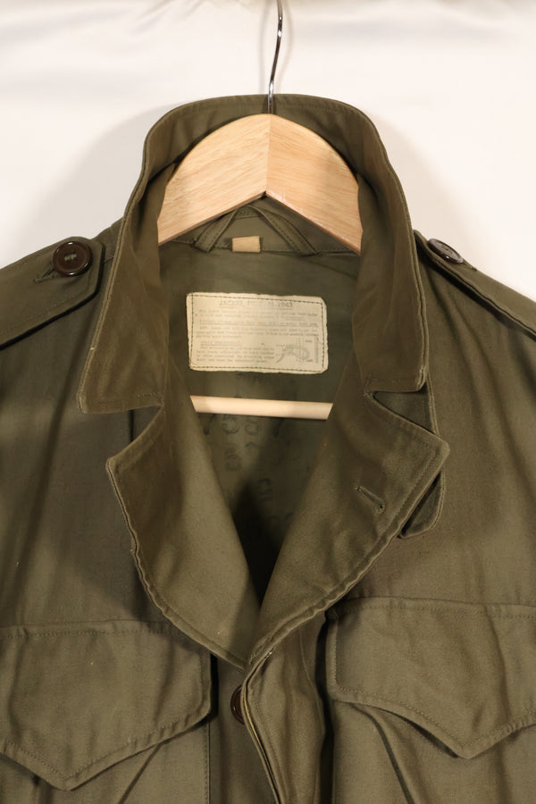 1940年代　アメリカ軍　M43　フィールドジャケット 2nd Inf カスタムペイントジャケット　ほぼ未使用品