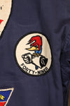 1968年契約　アメリカ海軍　対潜哨戒整備兵　デッキジャケット　ローカルメイドパッチ付　中古品