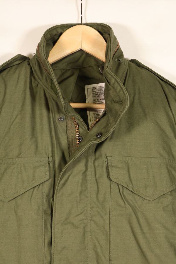 1978年契約　X-S-R　アメリカ軍　3rd Model M65 フィールドジャケット　状態良い　中古品