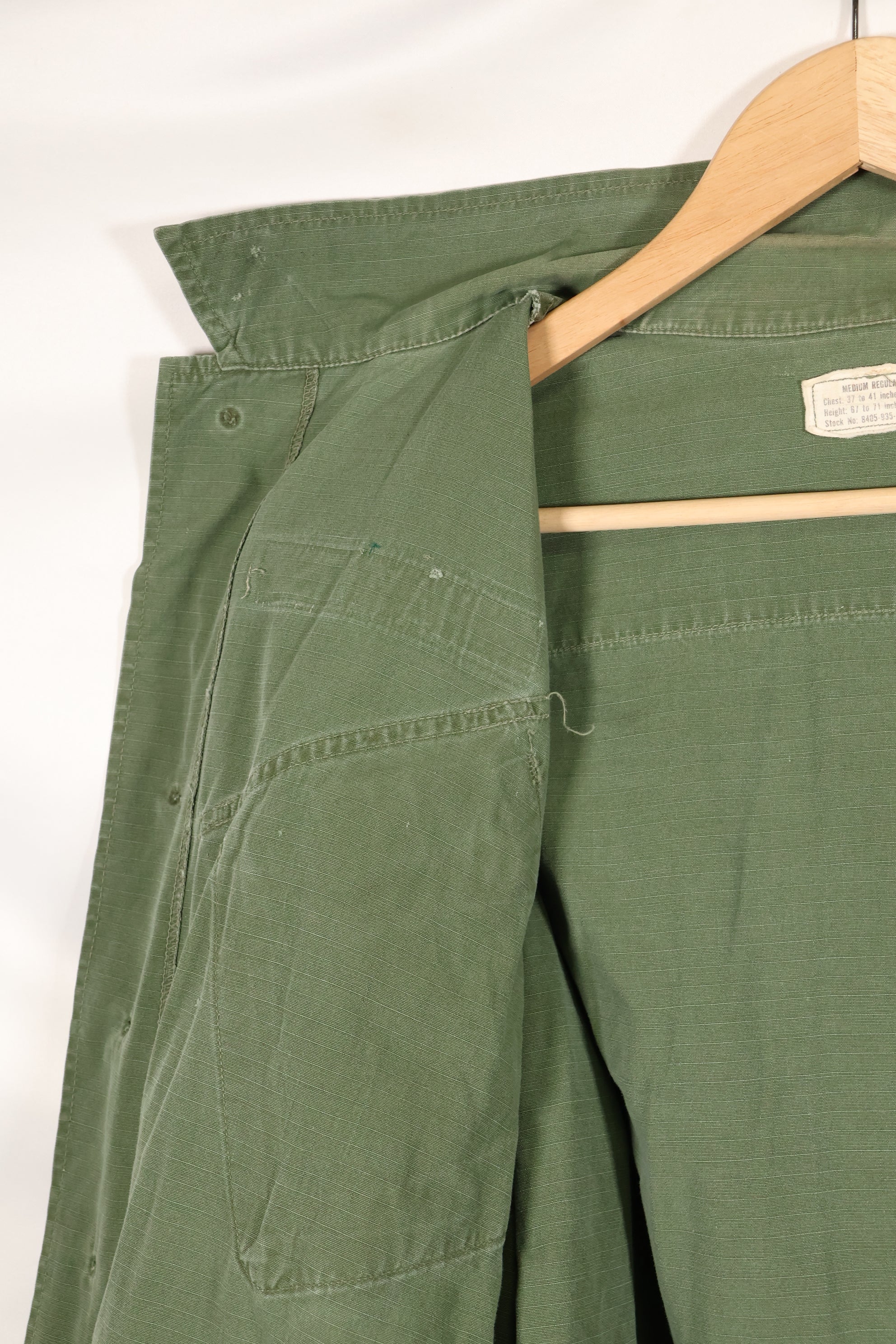 1969年契約　M-R 4th Model 　ジャングルファティーグ　ジャケット 中古品