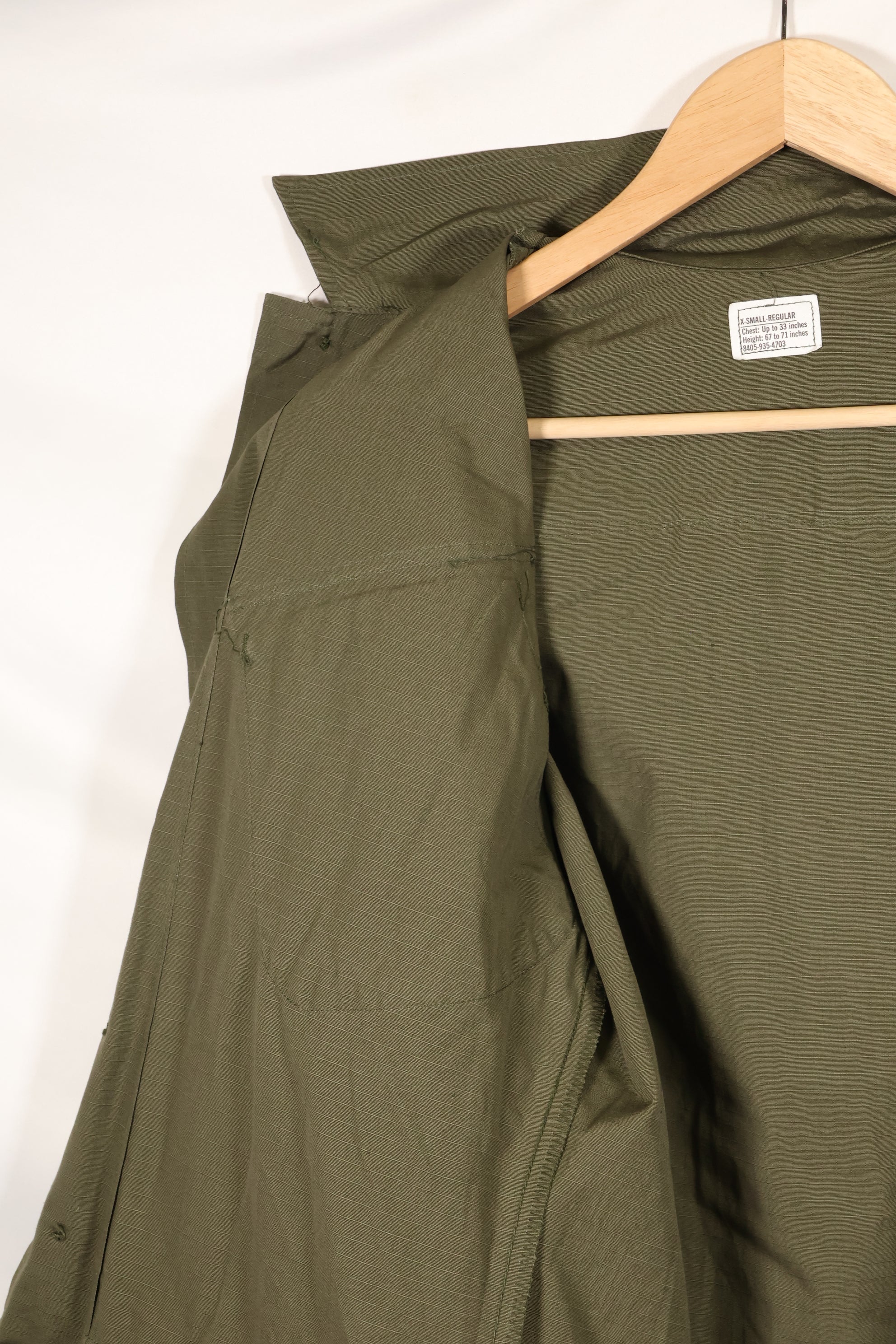 1970年契約　デッドストック　X-S-R 4th Model ジャングルファティーグ　ジャケット　