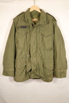 1974年契約　S-R　アメリカ軍　M65 フィールドジャケット　3rd Model ライナー付き　中古品