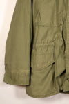 1974年契約　S-R　アメリカ軍　M65 フィールドジャケット　3rd Model ライナー付き　中古品