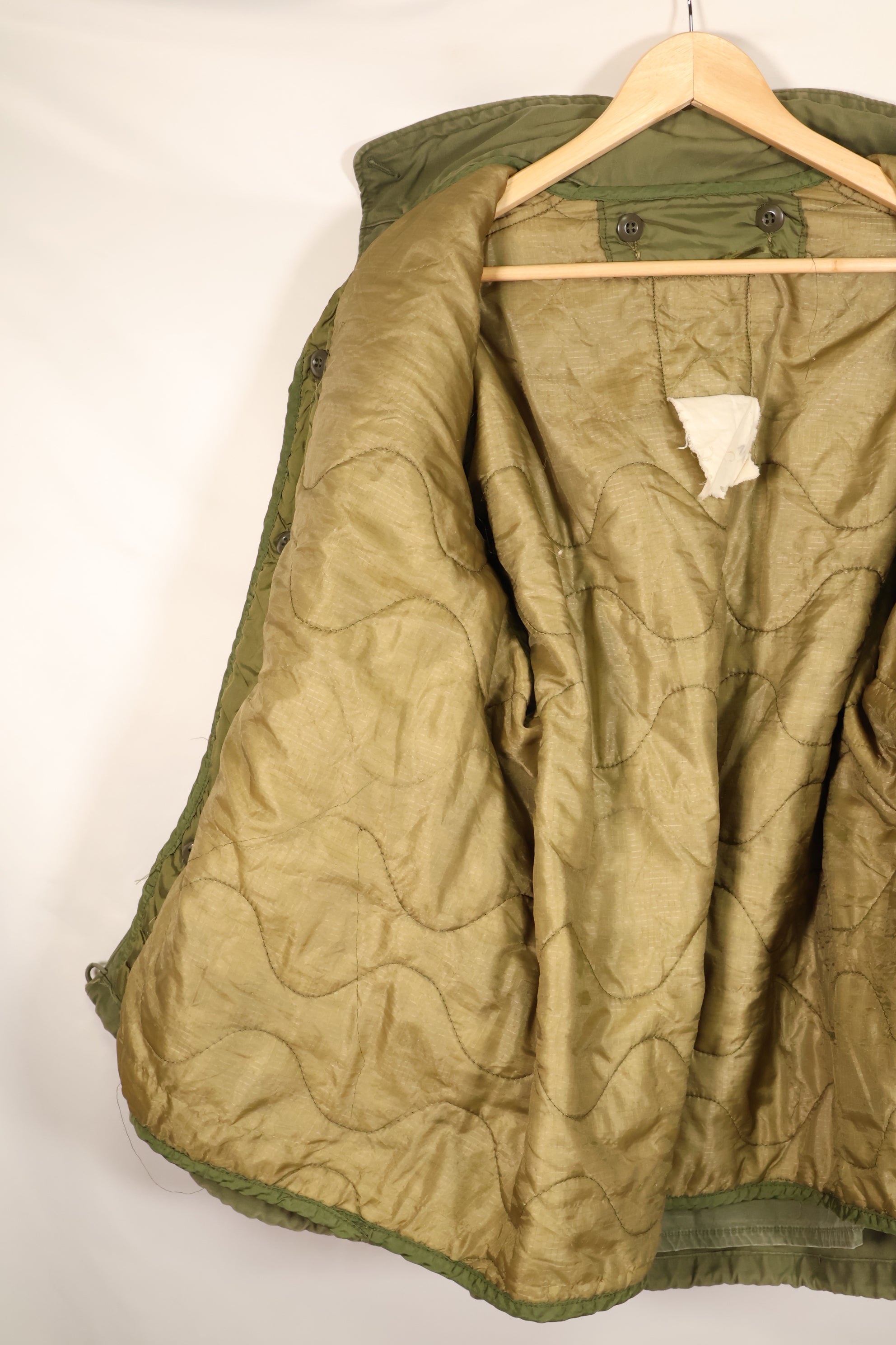 1974年契約　S-R　アメリカ軍　M65 フィールドジャケット　3rd Model ライナー付き　中古品