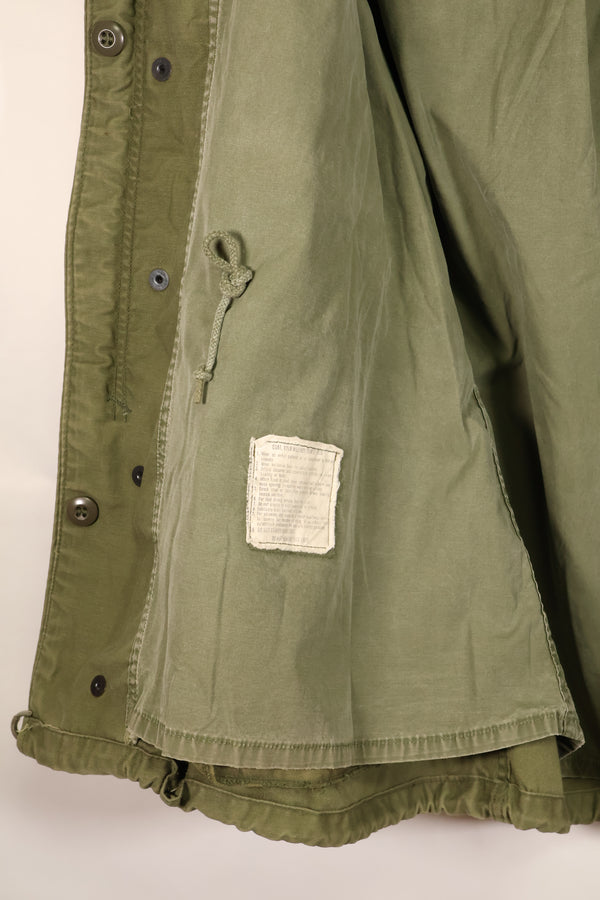 1974年契約　S-R　アメリカ軍　M65 フィールドジャケット　3rd Model ライナー付き　中古品