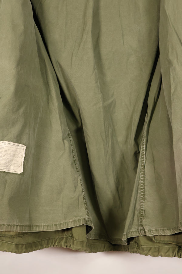 1974年契約　S-R　アメリカ軍　M65 フィールドジャケット　3rd Model ライナー付き　中古品