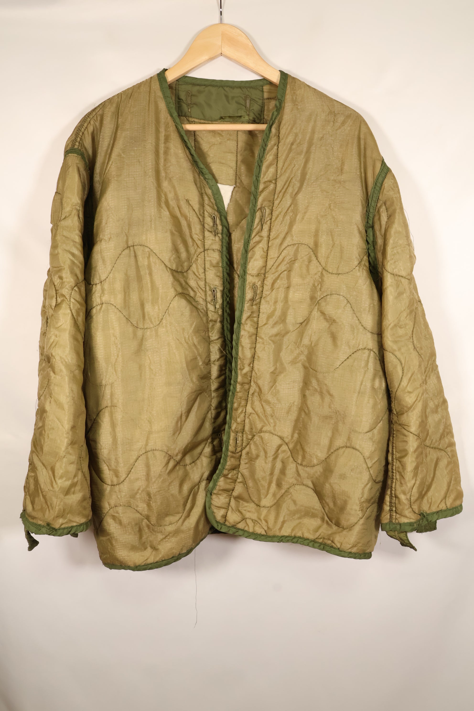 1974年契約　S-R　アメリカ軍　M65 フィールドジャケット　3rd Model ライナー付き　中古品