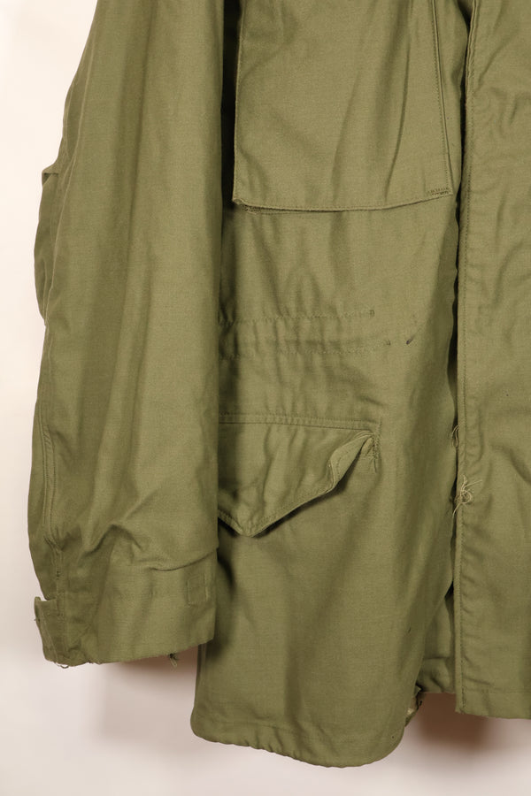 1976年契約　M-R　アメリカ軍　M65　フィールドジャケット　1973年M65パーカーライナー　組合わせ品　中古品