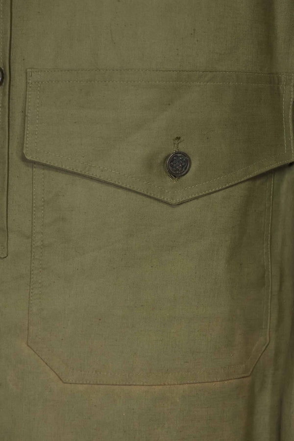 1940年代〜50年代前半　アメリカ海軍　陸軍ボタン　デッキパンツ　レインパンツ　中古品　A