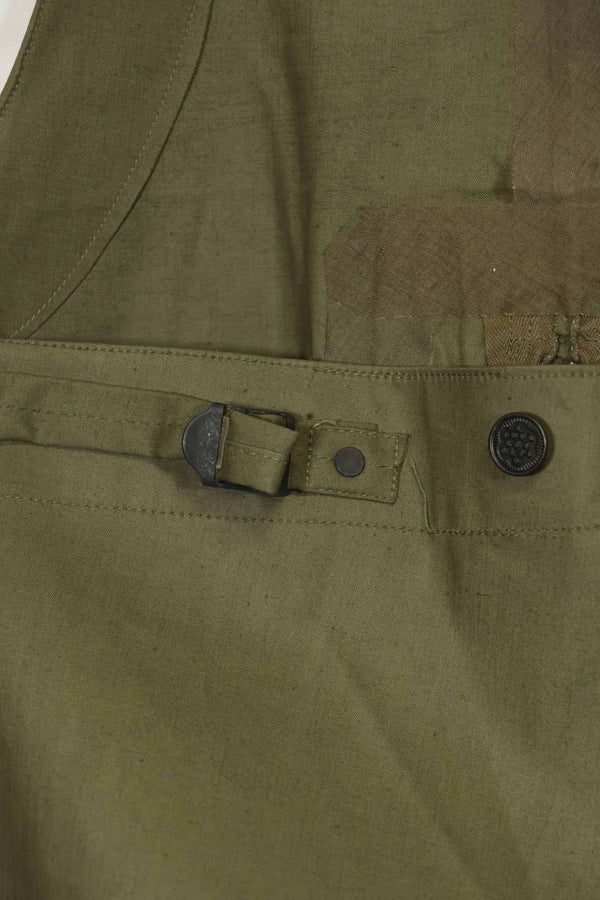 1940年代〜50年代前半　アメリカ海軍　陸軍ボタン　デッキパンツ　レインパンツ　中古品　A