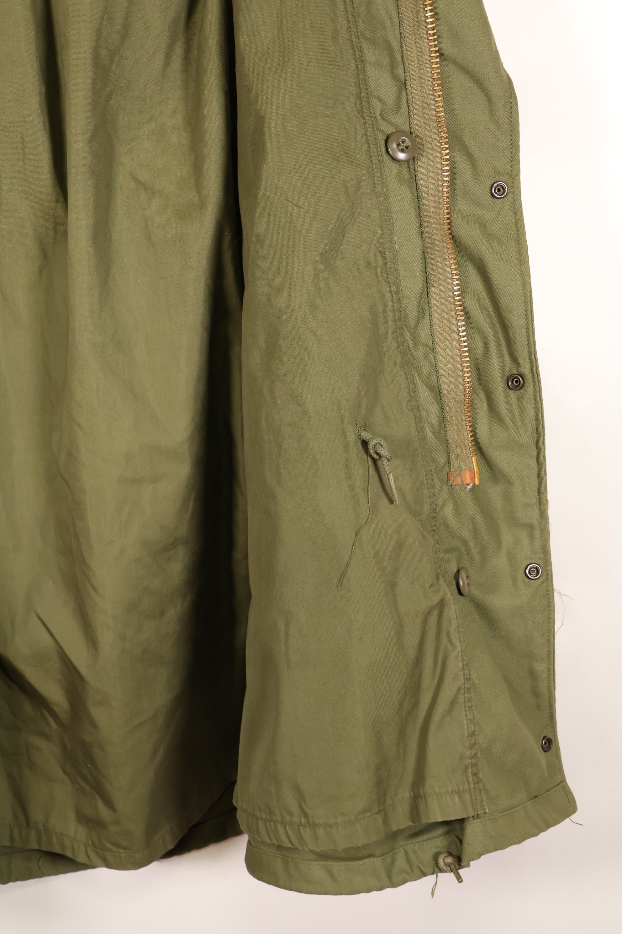 1976年契約　M-R　アメリカ軍　M65　フィールドジャケット　1973年M65パーカーライナー　組合わせ品　中古品