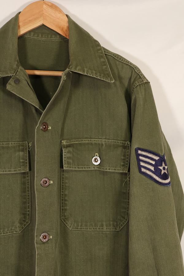 実物　1940年代　アメリカ海軍　HBT　作業服　中古品