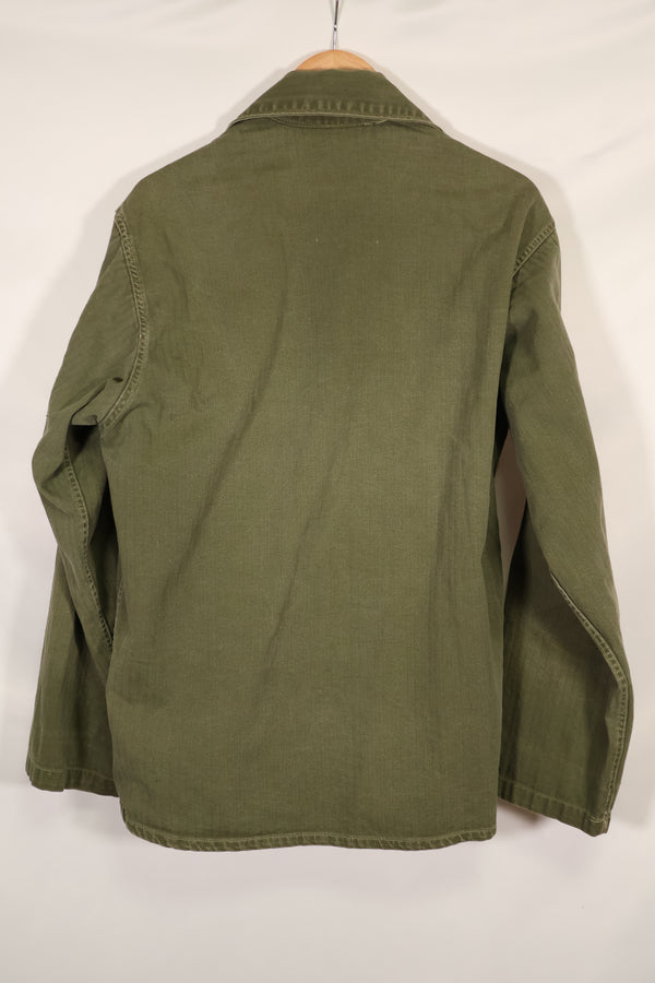 実物　1940年代　アメリカ海軍　HBT　作業服　中古品