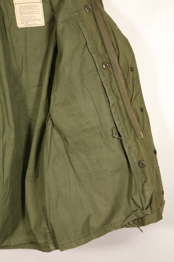 1975年契約　S-R　アメリカ軍　M65 フィールドジャケット　状態良い　ジャケットのみ　中古品