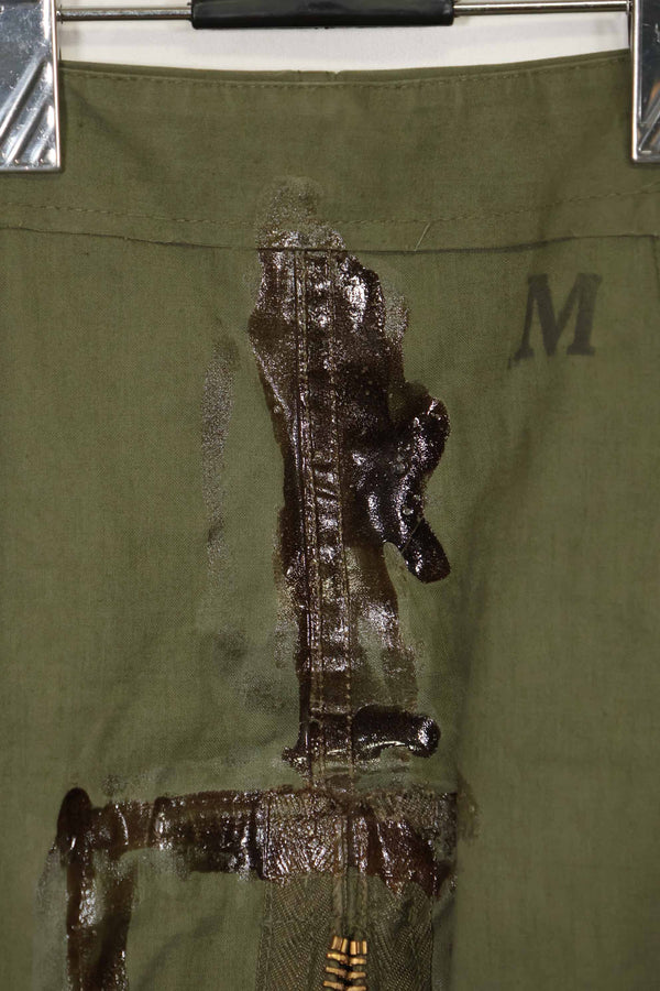 1940年代〜50年代前半　アメリカ海軍　陸軍ボタン　デッキパンツ　レインパンツ　中古品　B