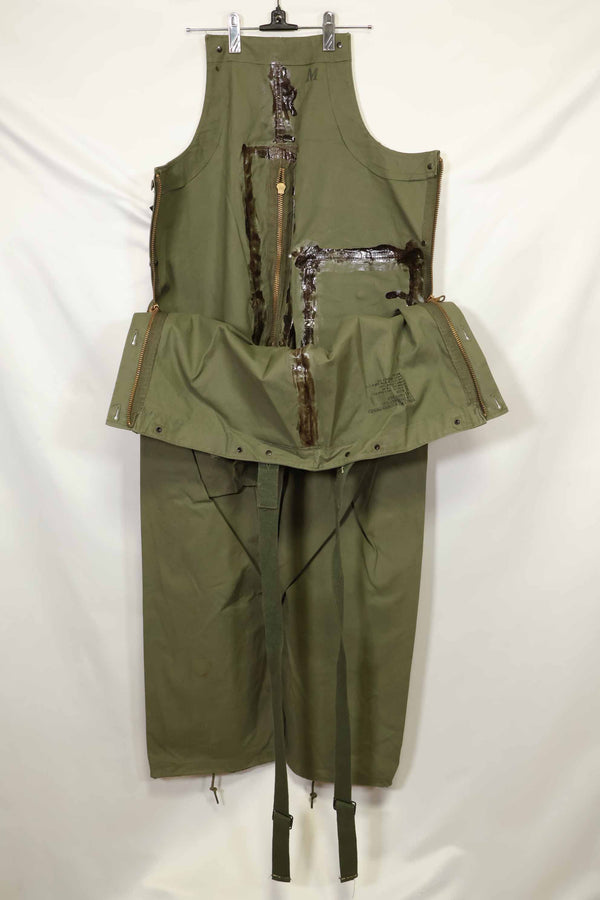 1940年代〜50年代前半　アメリカ海軍　陸軍ボタン　デッキパンツ　レインパンツ　中古品　B