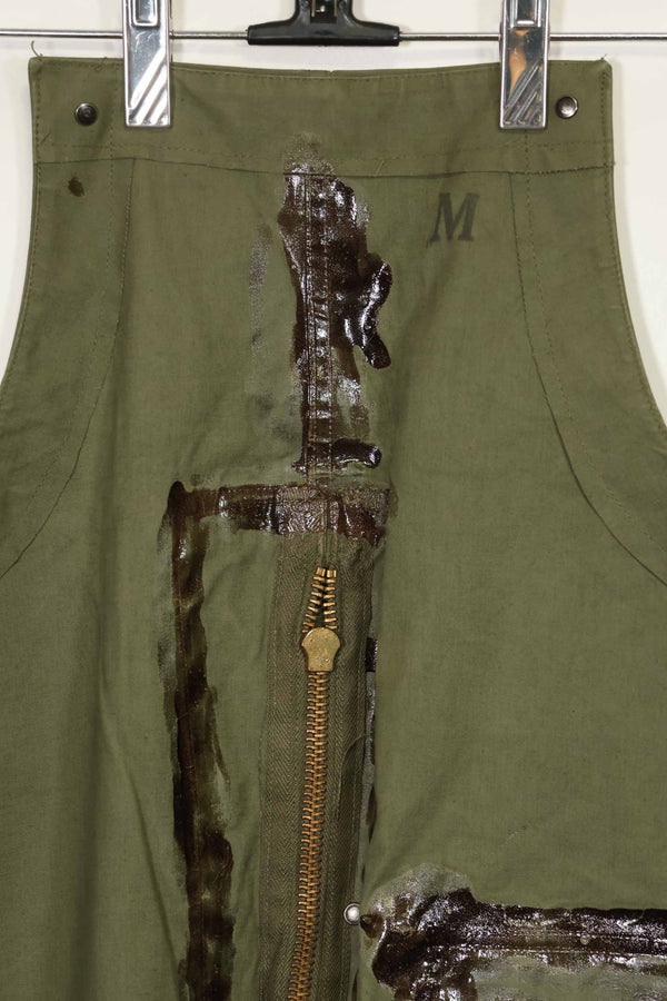 1940年代〜50年代前半　アメリカ海軍　陸軍ボタン　デッキパンツ　レインパンツ　中古品　B