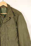 1960年代前半ロット　M-R　アメリカ軍　M51　フィールドジャケット　ライナー付き　中古品