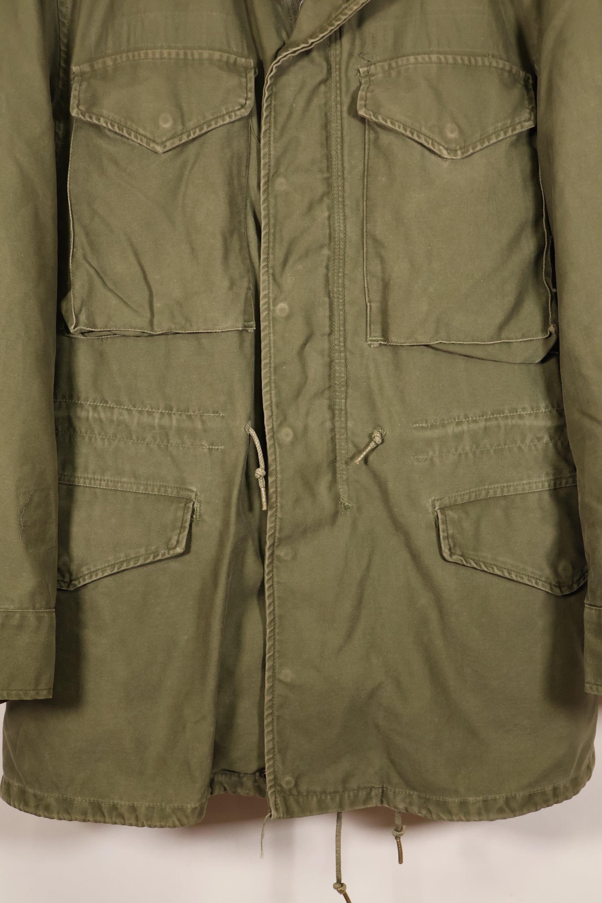 1960年代前半ロット　M-R　アメリカ軍　M51　フィールドジャケット　ライナー付き　中古品