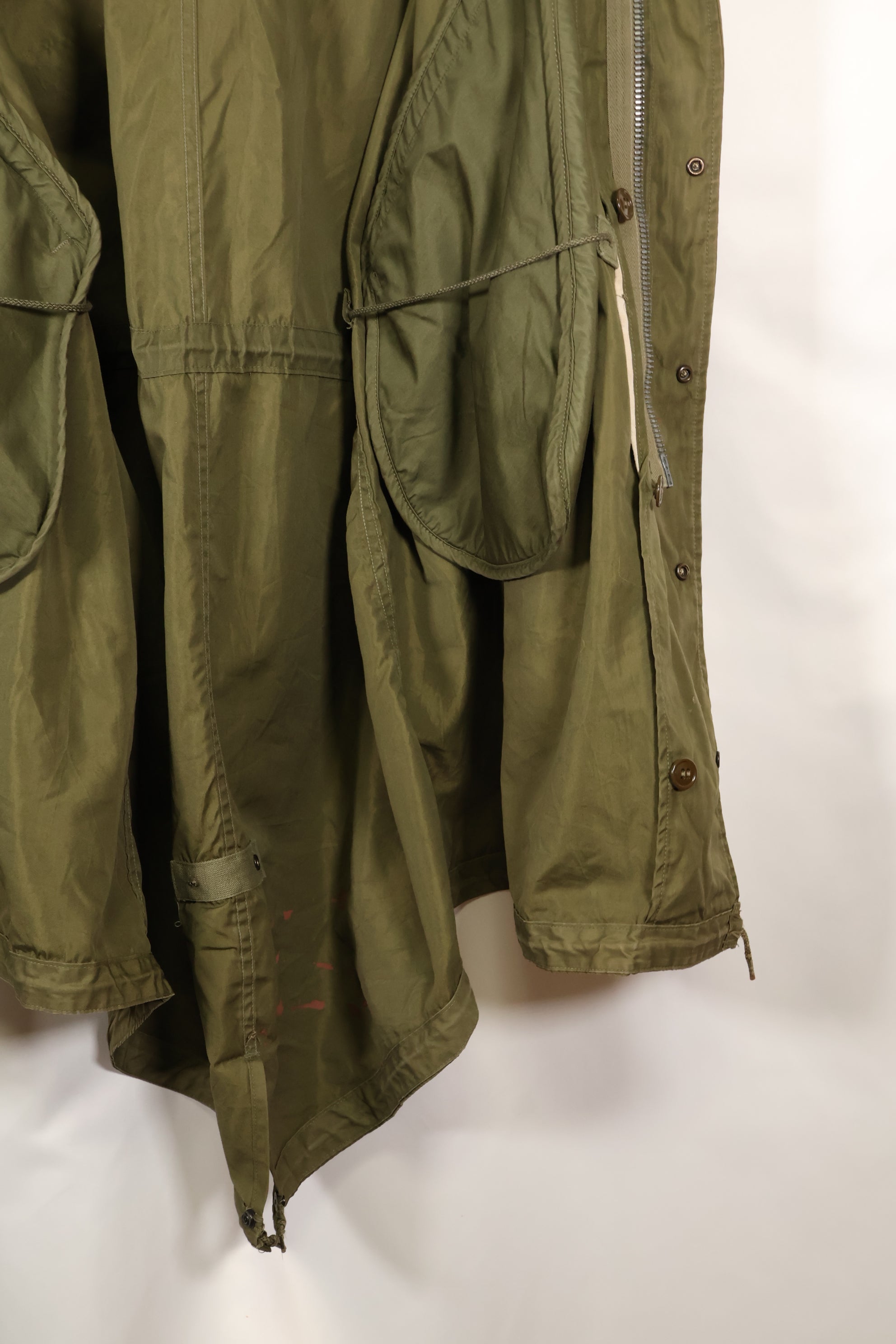 1950年代前半　M51 フィールドパーカー　フィッシュテイル　ウールパイルライナー付き　中古品