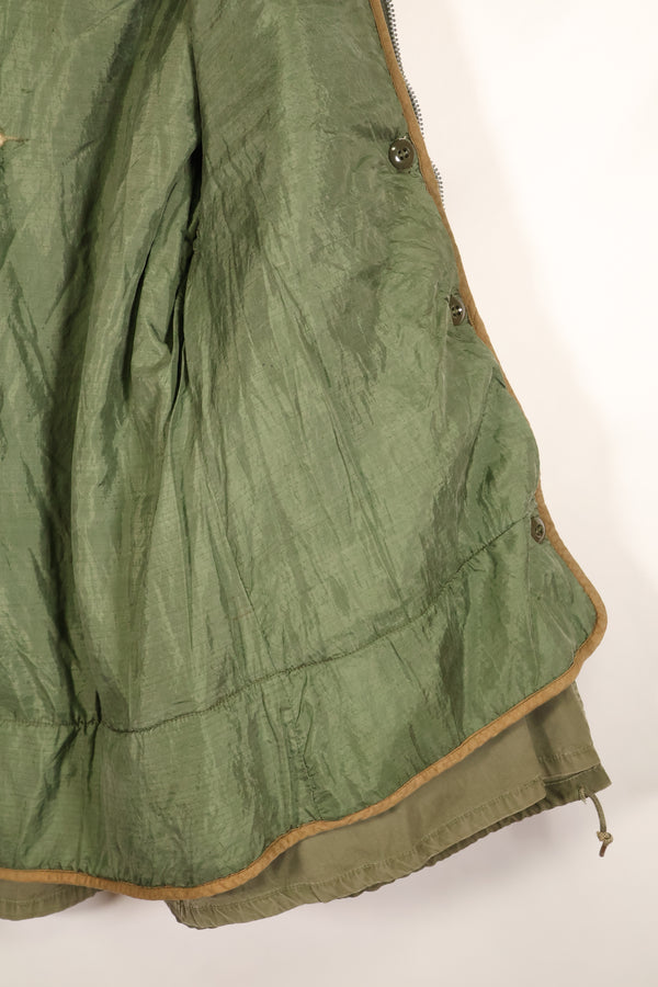 1960年代前半ロット　M-R　アメリカ軍　M51　フィールドジャケット　ライナー付き　中古品