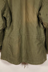 1960年代前半ロット　M-R　アメリカ軍　M51　フィールドジャケット　ライナー付き　中古品