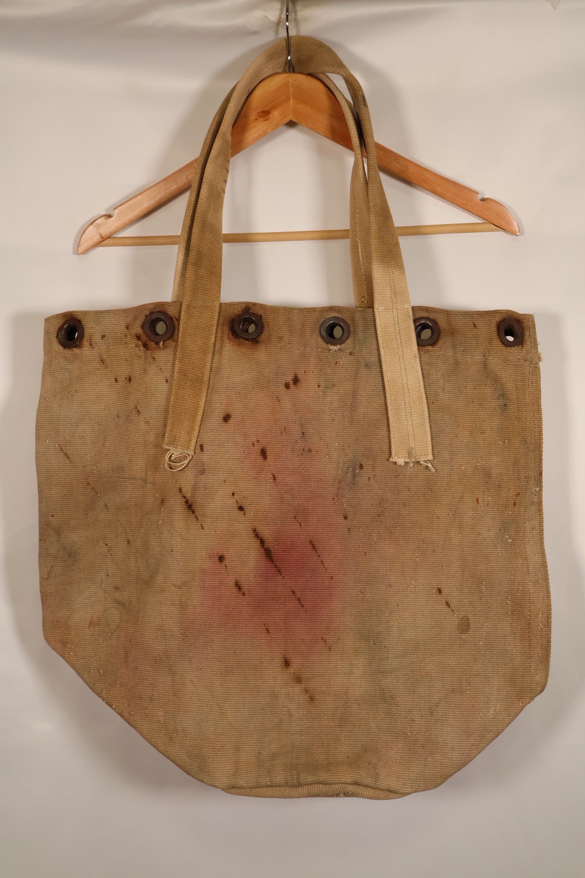 オーダーメイド品　WWII アメリカ海軍　ダッフルバッグ改造　タイガーストライプ　スヌーピーモチーフ　LA Kitzfitz 製