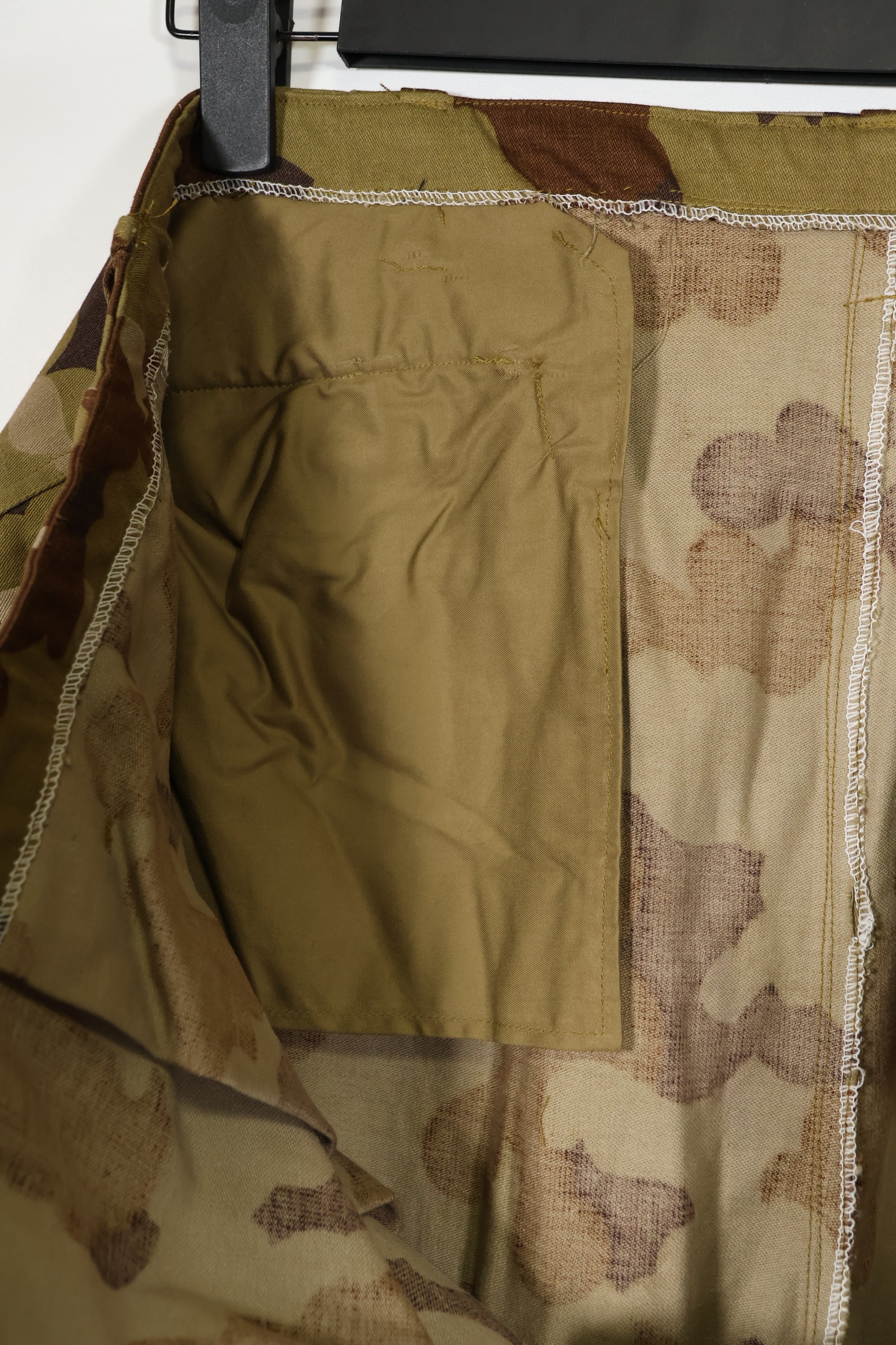 実物生地　南ベトナム野戦憲兵　クラウド迷彩　パンツ　中古品