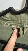 1940年代　36R　アメリカ軍　コンバットカバーオール　PW（Prisoner of War）個体　褪色あり　中古品