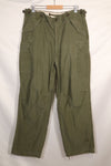1952年契約　L-L　アメリカ軍　M-1951　フィードパンツ　大きめサイズ　中古品