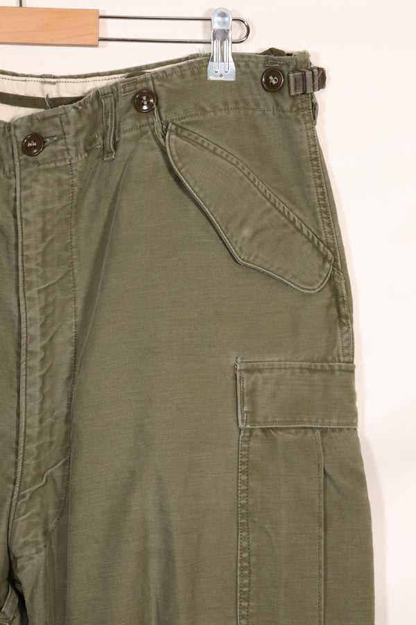 1952年契約　L-L　アメリカ軍　M-1951　フィードパンツ　大きめサイズ　中古品