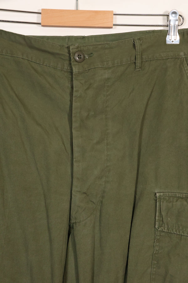 1967年契約　L-L　3rd Model　ジャングルファティーグ　パンツ　裾上げあり　中古品