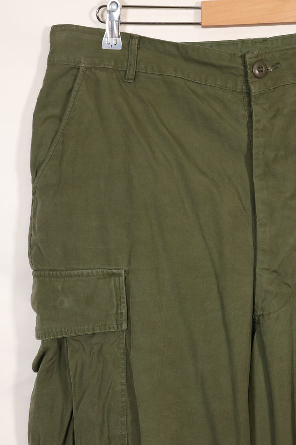 1967年契約　L-L　3rd Model　ジャングルファティーグ　パンツ　裾上げあり　中古品