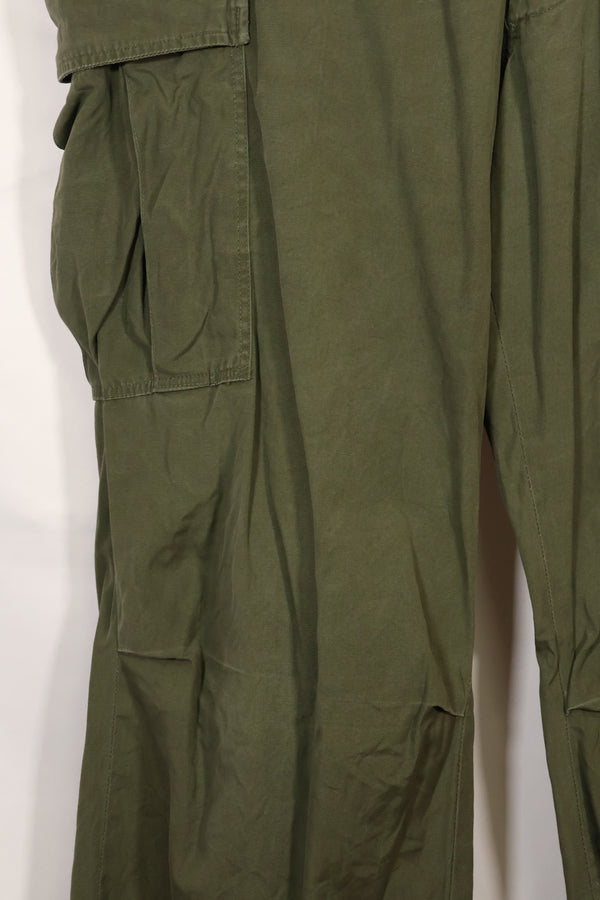1967年契約　L-L　3rd Model　ジャングルファティーグ　パンツ　裾上げあり　中古品