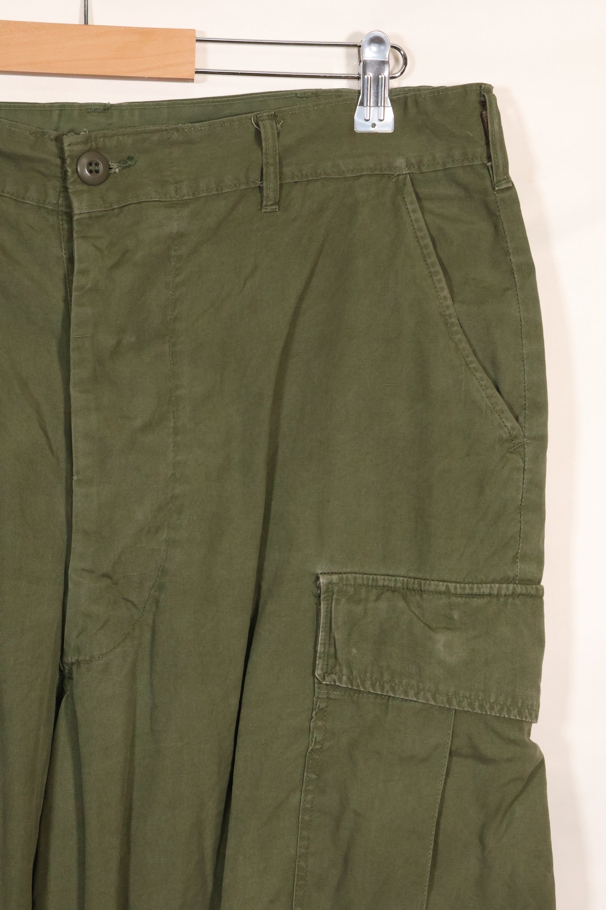 1967年契約　L-L　3rd Model　ジャングルファティーグ　パンツ　裾上げあり　中古品