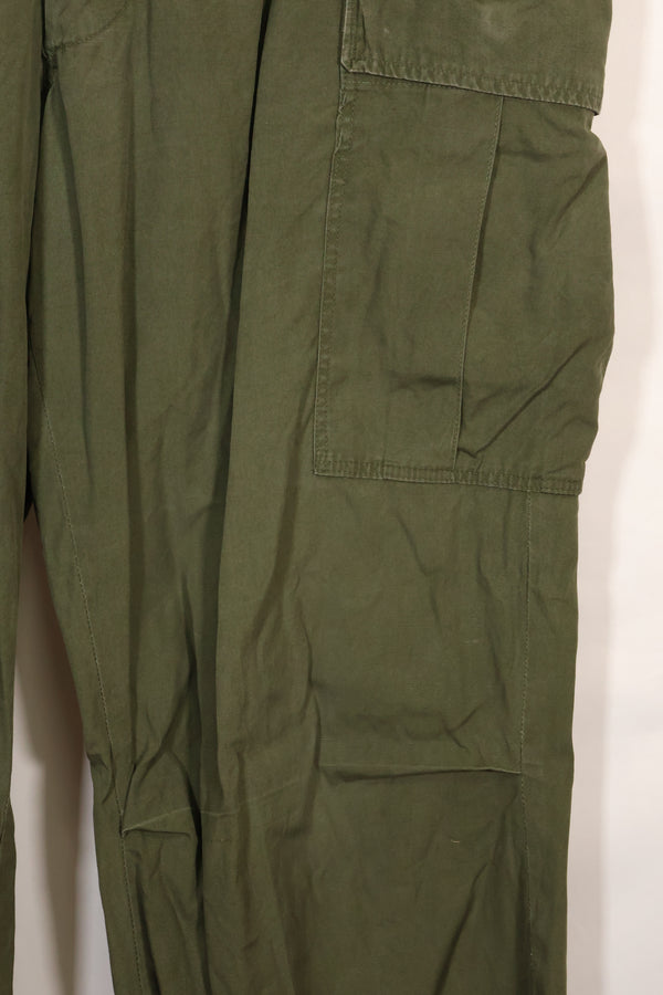 1967年契約　L-L　3rd Model　ジャングルファティーグ　パンツ　裾上げあり　中古品