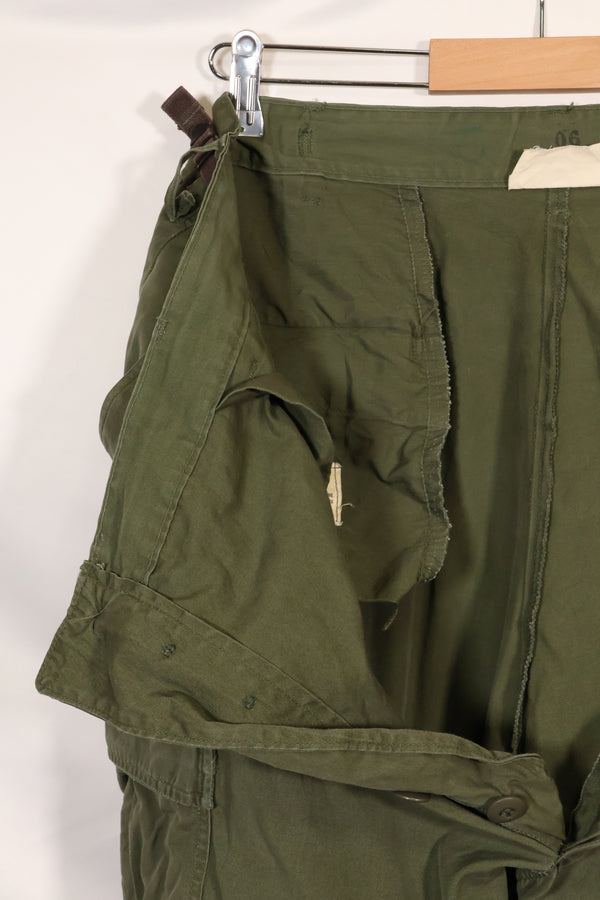1967年契約　L-L　3rd Model　ジャングルファティーグ　パンツ　裾上げあり　中古品