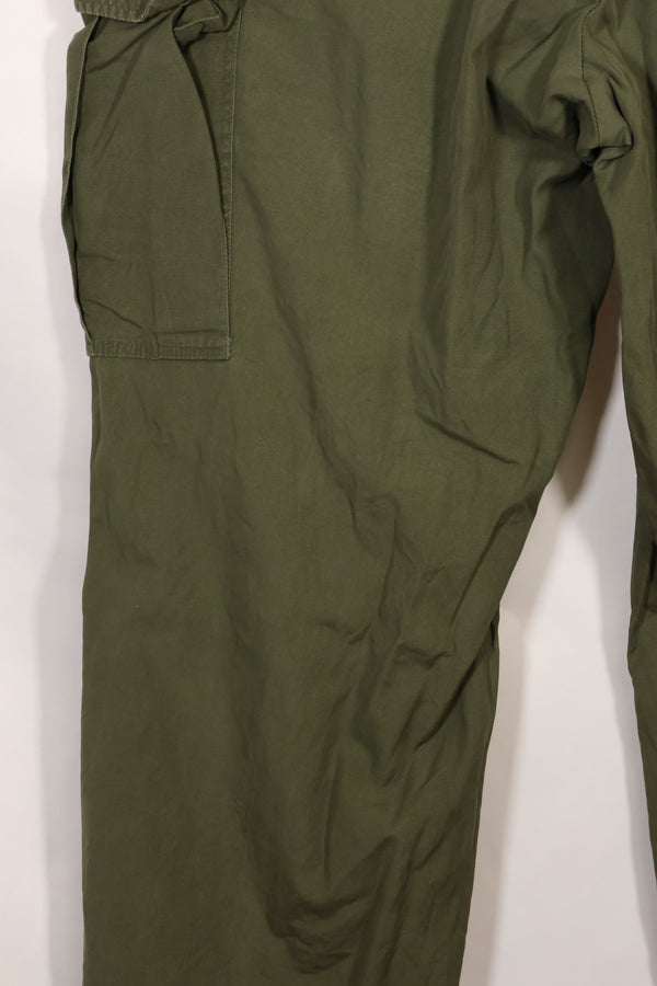 1967年契約　L-L　3rd Model　ジャングルファティーグ　パンツ　裾上げあり　中古品
