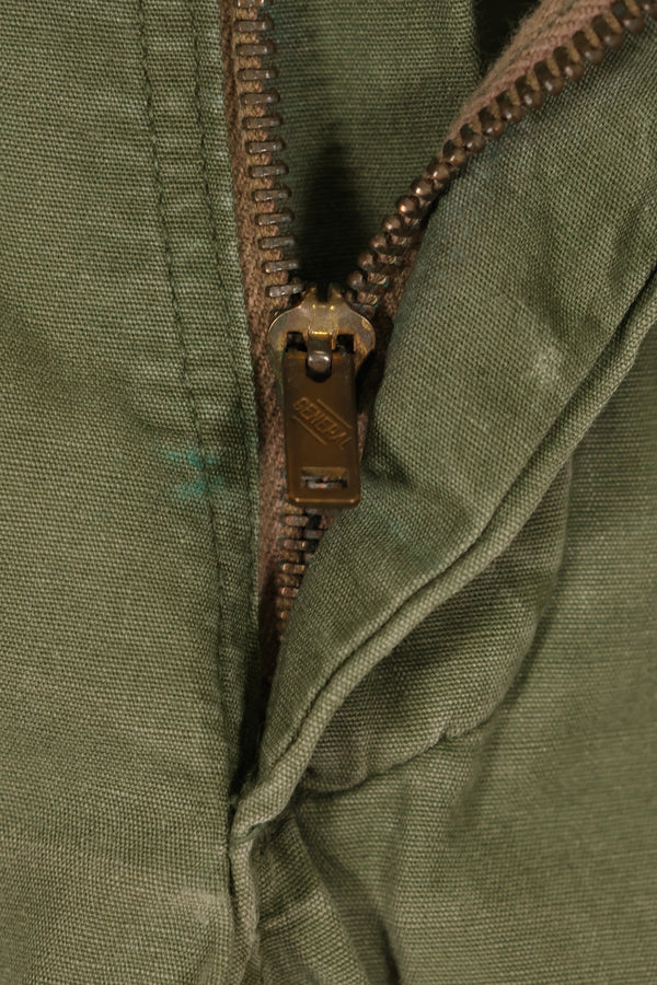 1960年代後半　アメリカ軍　OG-107 ポップリン生地製　ユーティリティパンツ　中古品